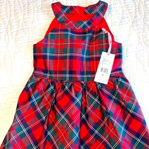 Vineyard Vines Merry Plaid Party Dress NWT Size 3T Holiday